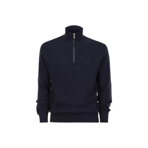 Brunello Cucinelli High Neck Knitted Jumper