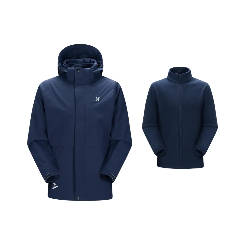 Hurley Windbreaker Jackets Unisex-5