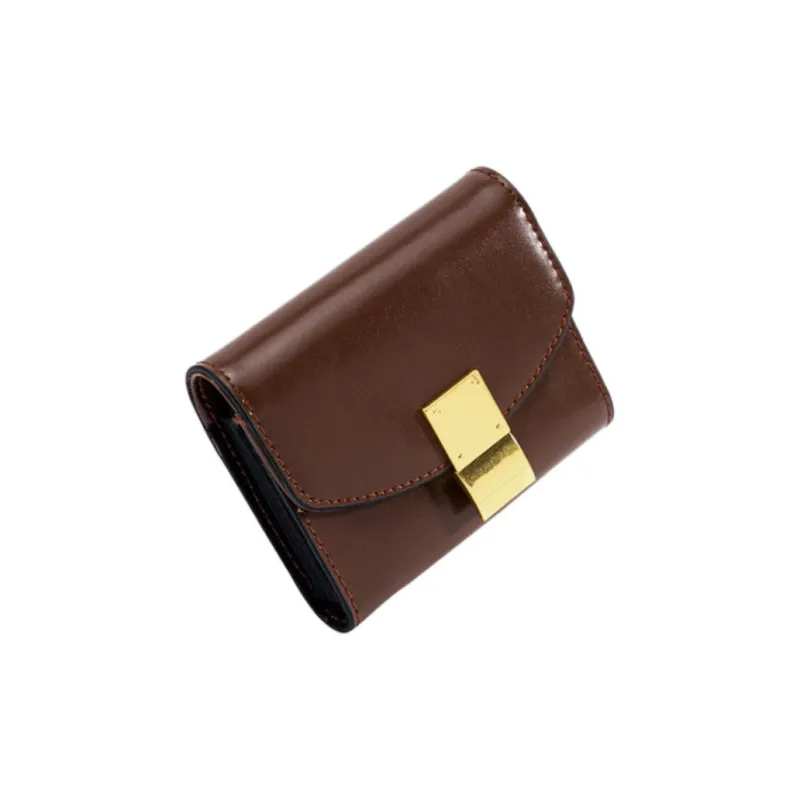 H YXIANG Cow Leather Wallet Women's Multicolor-5