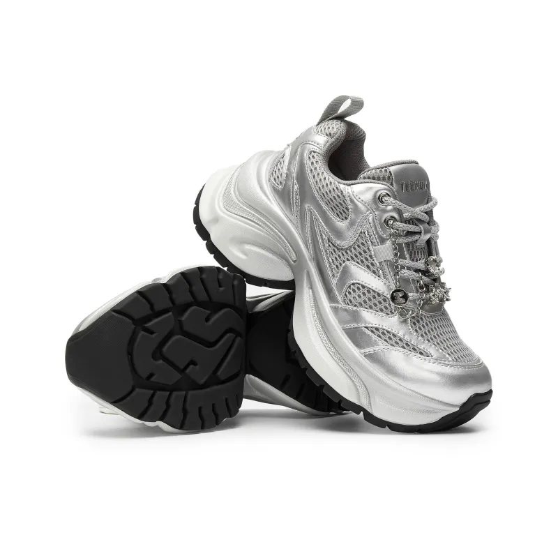 Teenmix Lucky Star Collection Cushioning Coverage Abrasion Resistant Slip Resistant Low Top Chunky Sneakers Women's-17