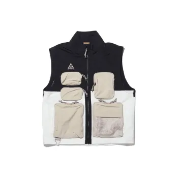 Nike Vests Men Black White Gray