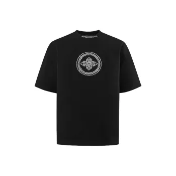 EVISU KURO 2025 Summer T Shirt Men's Black