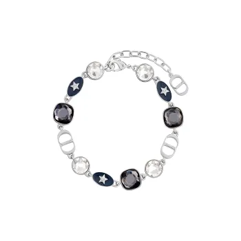 DIOR Resin Bracelets Men's Silver