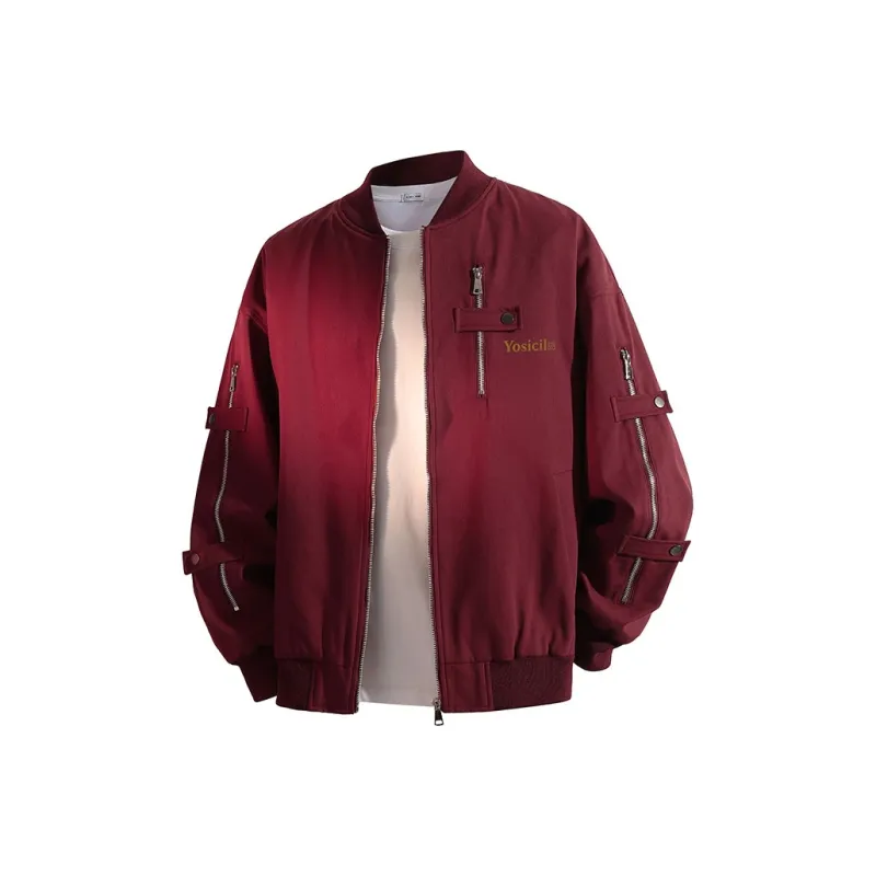 YOSICIL Jackets Coats Unisex Beige-4