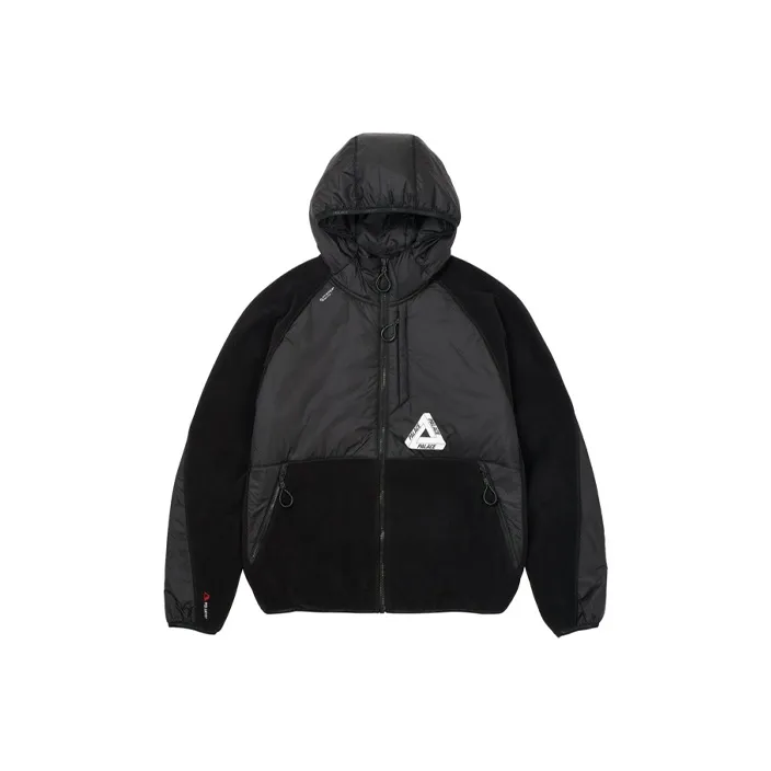 PALACE Puffer Jackets Unisex Black-0