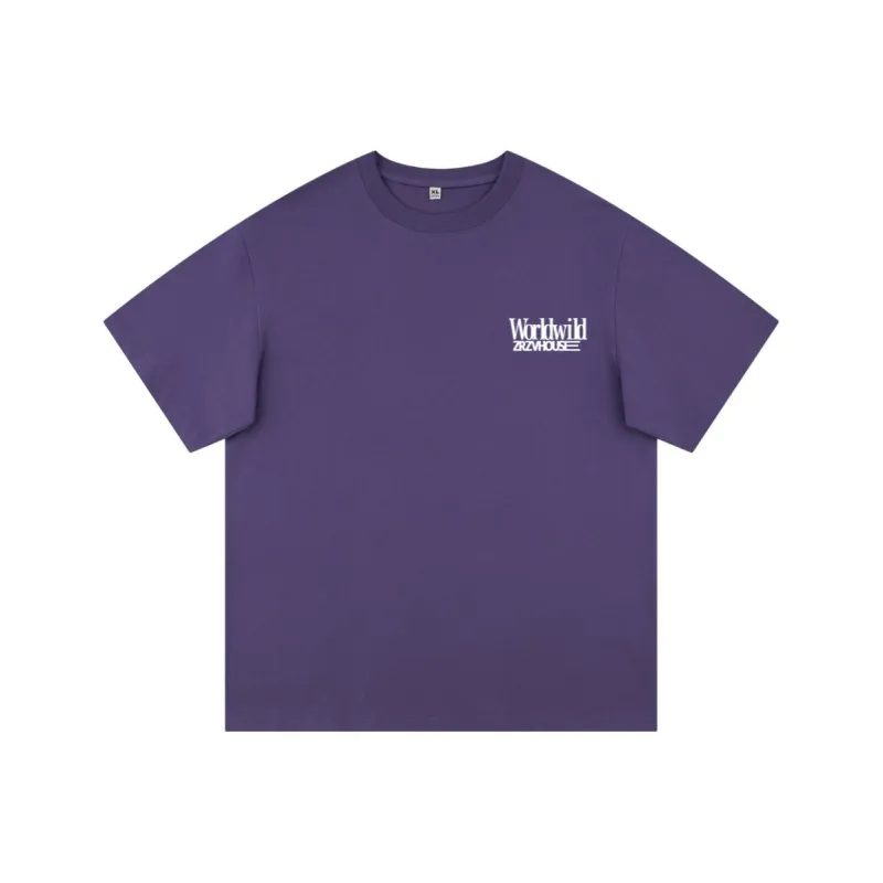 ZRZV T Shirts Unisex Purple-0