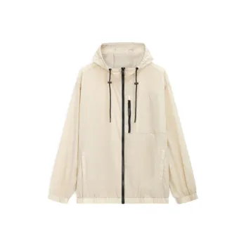 CALVIN KLEIN Jacket Unisex Litchi Meat White