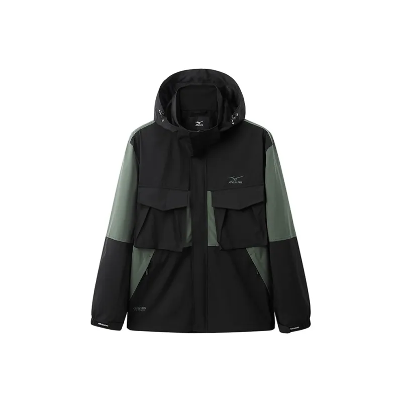 Mizuno Waterproof, Windproof, And Quick Dry Windbreaker Jacket Unisex-2