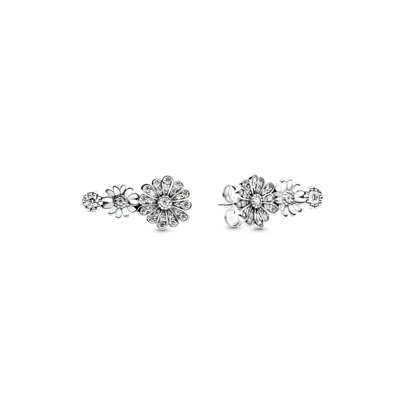 Pandora Stud Earrings Women's Silver-0