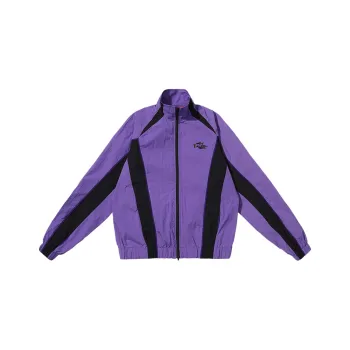 Powolves Windbreaker Jackets Unisex Purple