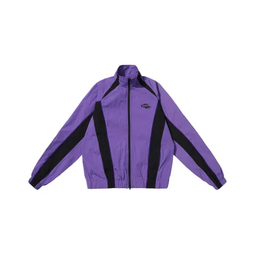 Powolves Windbreaker Jackets Unisex Purple