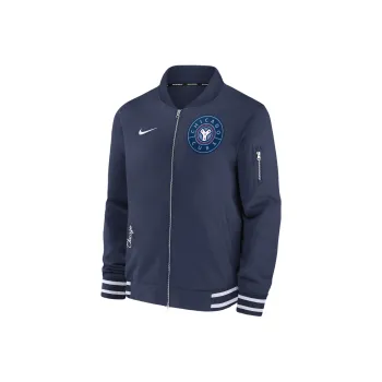 Nike Chicago Cubs Authentic Collection City Connect Game Time Men's Nike Mlb Full Zip Bomber Jacket