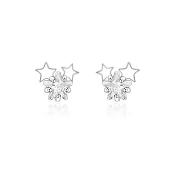 ONEKISS Gold Plated Copper Stud Earrings Women's