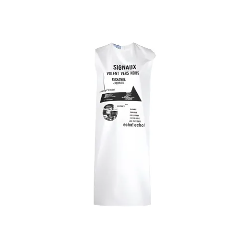 PRADA Taffeta Graphic Print Dress