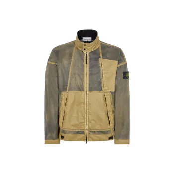 STONE ISLAND Mussola Gommata TC Long Sleeved Windbreaker