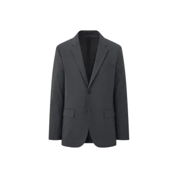 UNIQLO Jackets Men Dark Gray