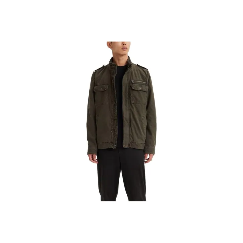 Levis Jackets Men Olive-0