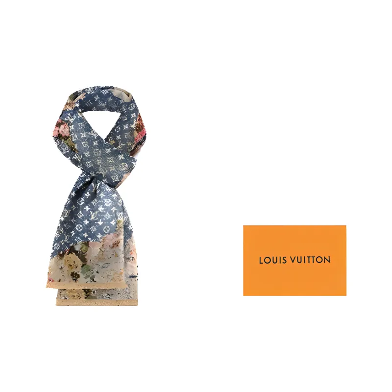LOUIS VUITTON Tapestry Stole Monogram-1
