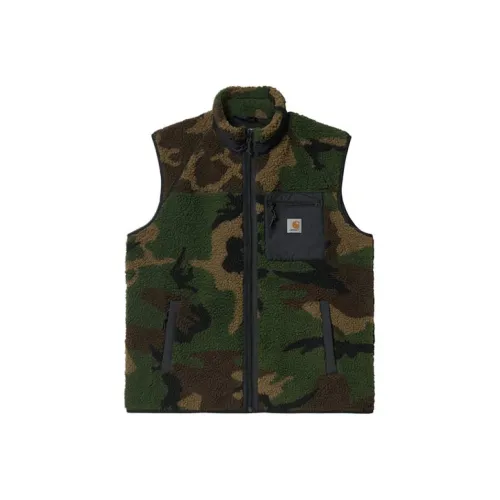 Carhartt WIP Vests Men Gray Camouflage