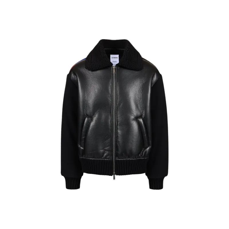 Iceberg Jackets Coats Unisex Black-0