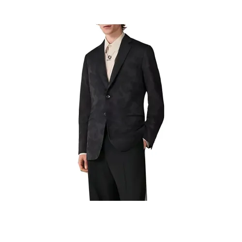 HERMES SS23 Business Suits Coats Men's Black