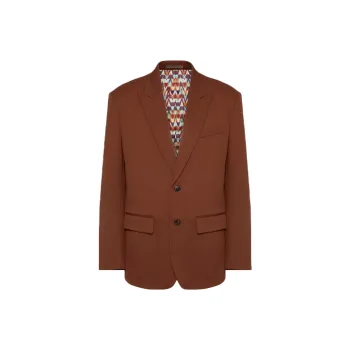 Valentino Single Breasted Long Sleeved Blazer