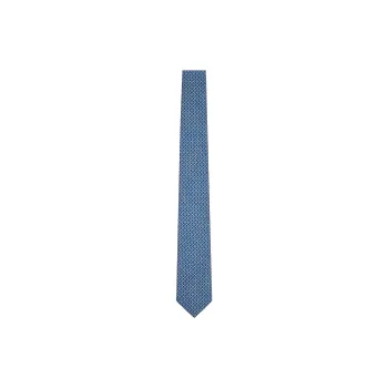 Ferragamo Gancini print Silk Tie