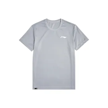 LiNing T Shirt Unisex Stone Gray