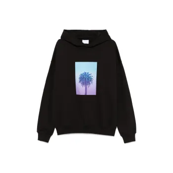 Blue Sky Inn Sunset Palm Hoodie
