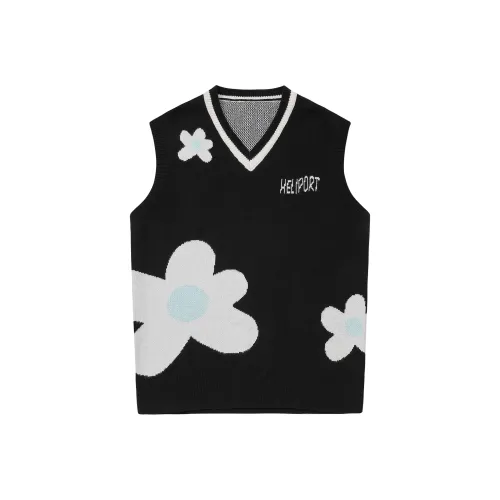 HELIPORT Vests Unisex Black