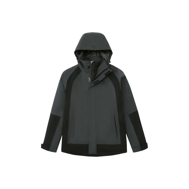 CAMEL Urban Function Series Waterproof, Windproof, And Breathable Windbreaker Jacket Unisex-2