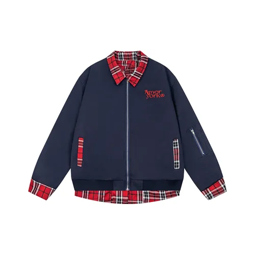 Pirkadat Jackets Unisex Blue