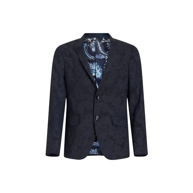 ETRO Single Breasted Long Sleeved Blazer-0