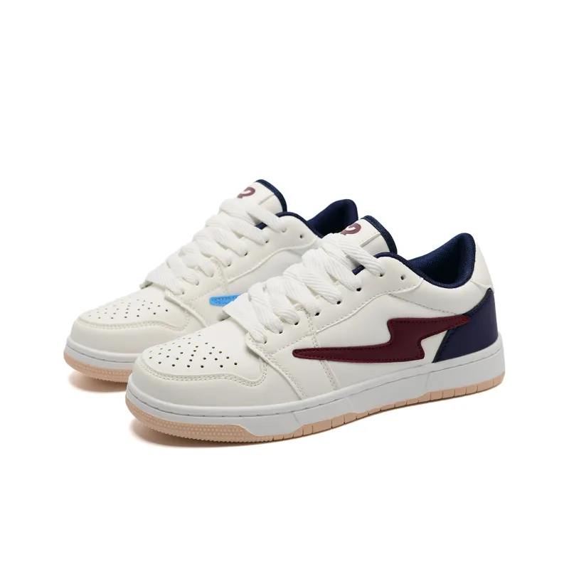 Circle Small Coverage Abrasion Resistant Lightweight Low Top Skateboard Shoes Unisex-16
