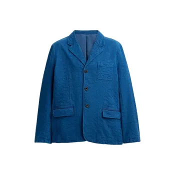 COACH Business Suits Men Royal Blue