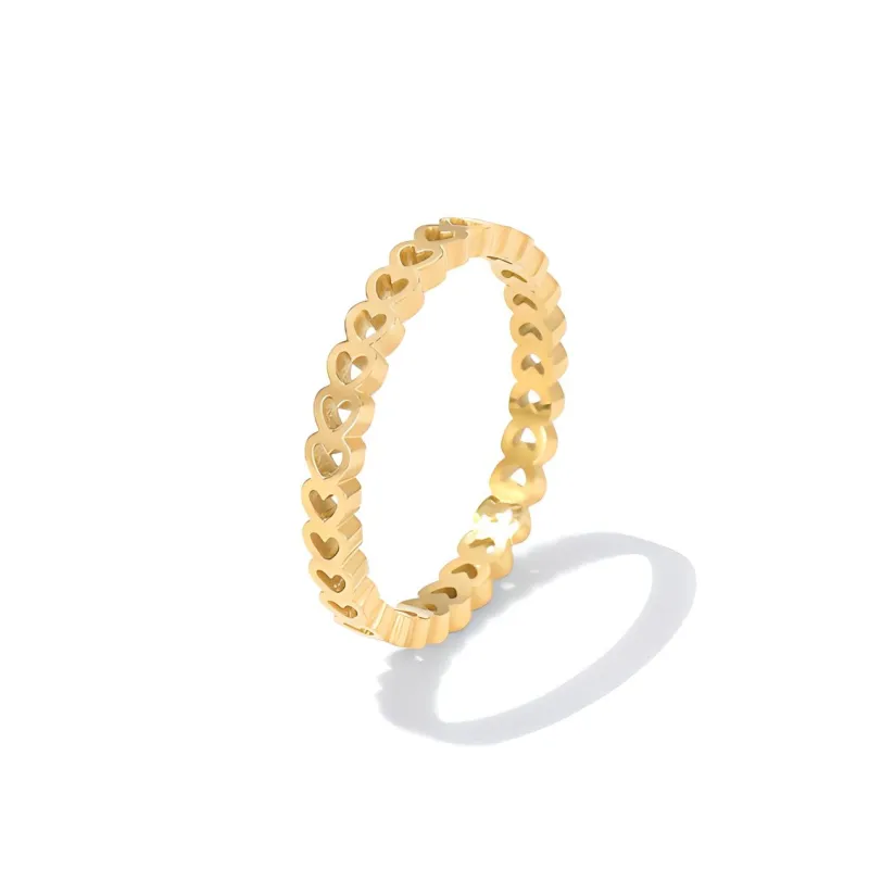 DODOGOGO Titanium Steel Rings Women's-1