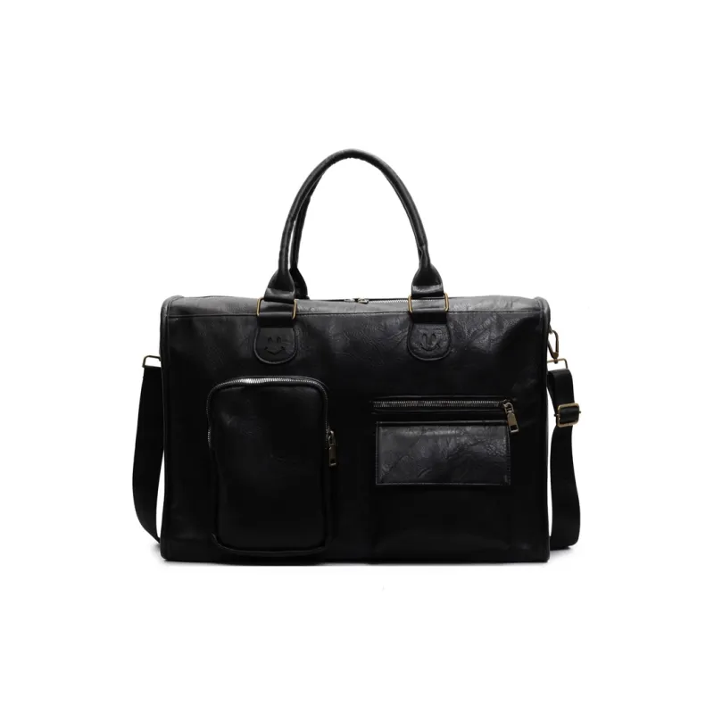 Wenpercy PU Travel Bag Unisex Multicolor-0