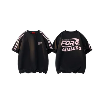 MIIOW Short Sleeved T Shirts Unisex 2 Pack