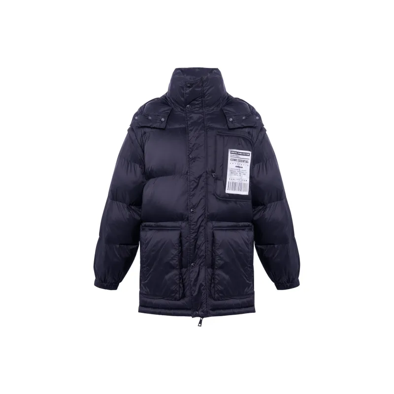 VERSACE JEANS COUTURE Down Jackets Men Black-0