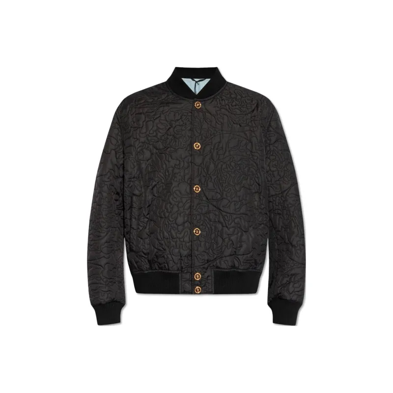 VERSACE Jackets Coats Men's Black-0