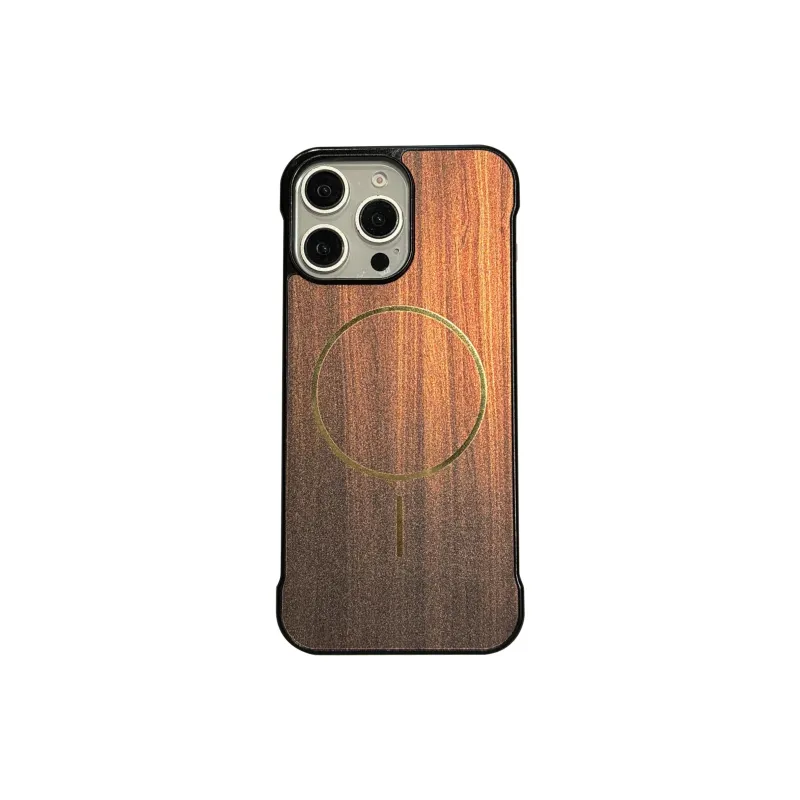 Koman TPU Material Summer Fresh Borderless Wood Grain Phone Cases Compatible With Apple IPhone 12/13/14/15/16/Pro/Mac-4