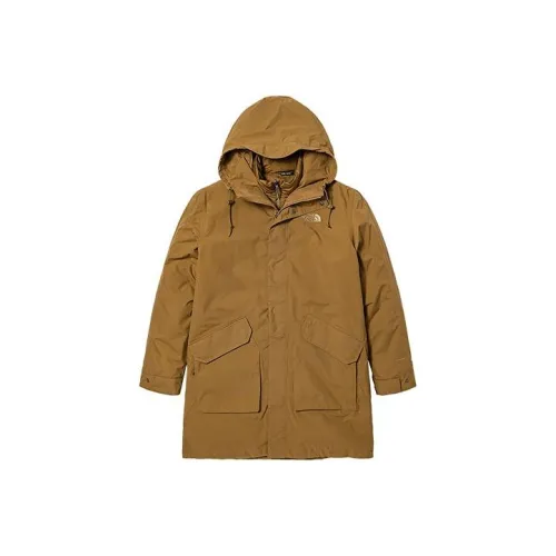 THE NORTH FACE City Outdoor Collection Waterproof And Windproof To Keep Warm Windbreaker Jacket Men's Brown