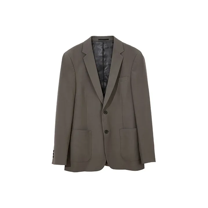 JACK&JONES Business Suits Men Stone Carved Gray GARGoyle-0