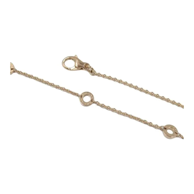 BVLGARI 2010s 18kt Rose Gold B.zero1 Diamond Pendant Necklace-1