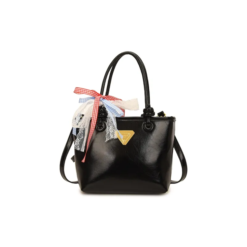 Yalu PU One Shoulder Handbag Women's Black/Blue/Ecru/Pink-1