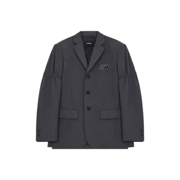WE11DONE Business Suits Unisex Dark Gray