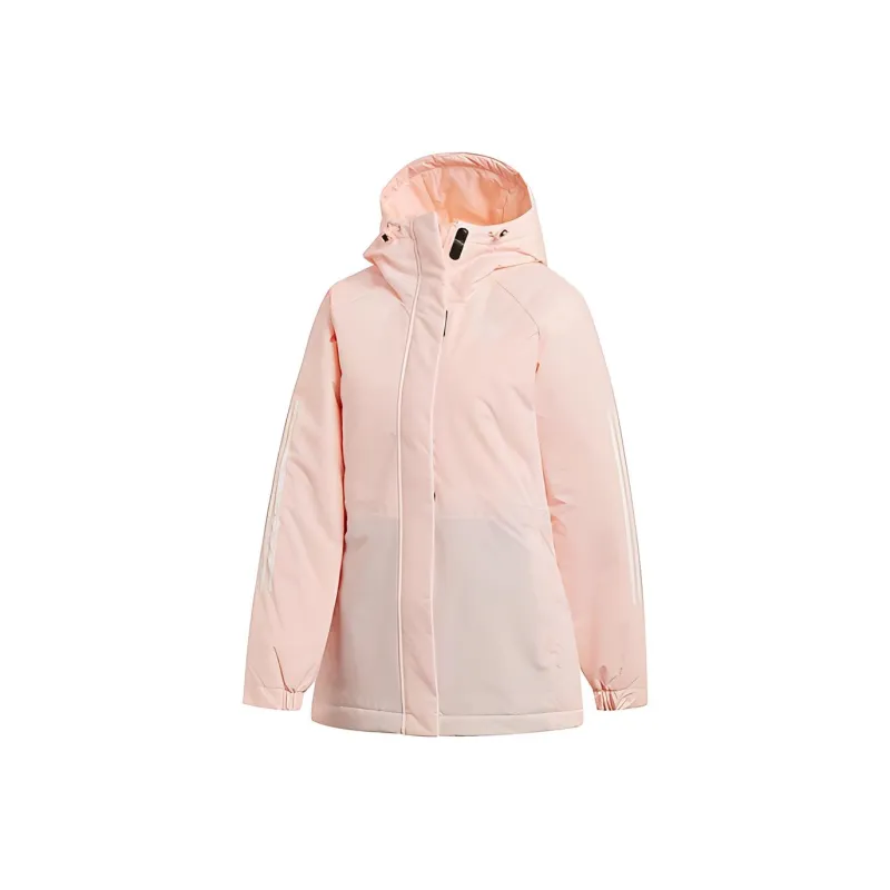 Adidas Puffer Jackets Unisex Pink-0