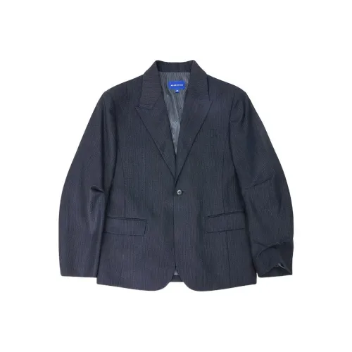 ADER ERROR Business Suits Men Dark Blue