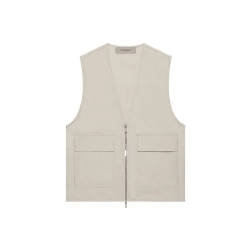 Fear Of God Essentials Logo Patch Vest-0