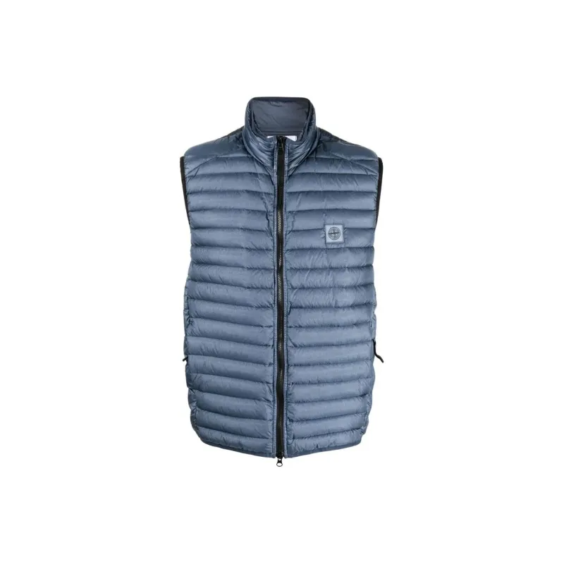 STONE ISLAND Logo Patch Padded Gilet-0